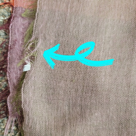 SCARF MIX-IT PLAID MULTI COLOR - Picture 5 of 9